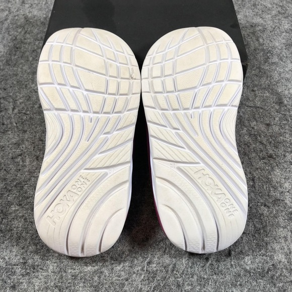 HOKA One One Recovery Slides Womens 7 Pink Cushioned Comfort Sandals - Picture 11 of 16
